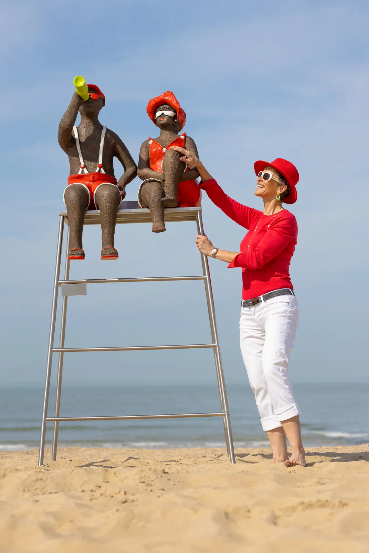 Veerle De Vos Kunstenares Dikke Madammen Zee